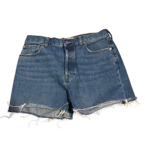 Everlane Pants - Everlane denim relaxed straight organic cotton shorts 27